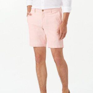 Tommy Bahama Menorca Striped Shorts Stripe 8-Inch Chino Shorts Nectar 28